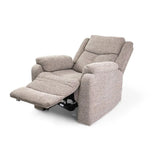 Chloe Natural Fabric Recliner Armchair