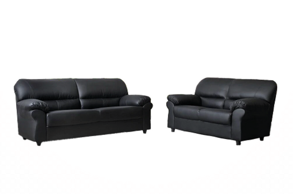 Candy Faux Leather Sofa Suite