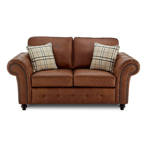 Oakland Faux Leather 2 Seater Sofa | 2 Seater Sofa | Sestra Living