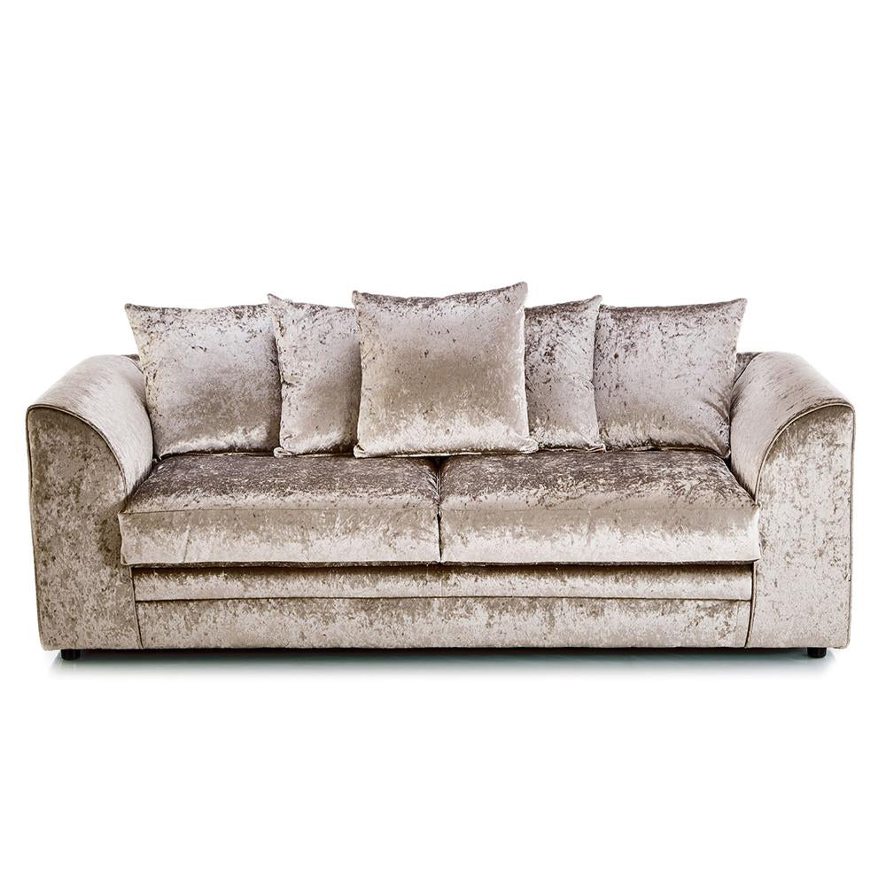 Chicago Crushed Velvet 3 Seater Sofa Sestra Living