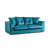 Rockford Plush Velvet 3 Seater Sofa | 3 Seater Sofa | Sestra Living